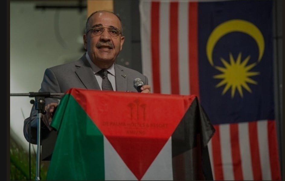 سفير ماليزيا يطمئن شعبنا على الحالة الصحية للجالية والطلبة الفلسطينيين