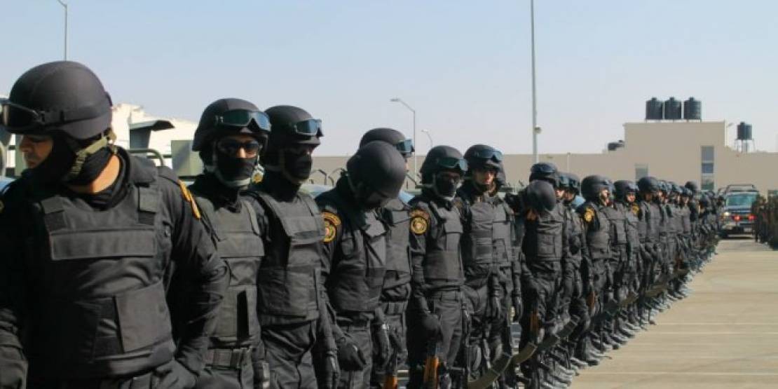 بالفيديو: القوة "101" تصل بلدة كفر عقب لفرض الأمن واعتقال الخارجين عن القانون