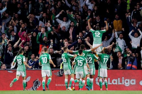 ريال مدريد يخسر صدارة الليجا امام بيتيس