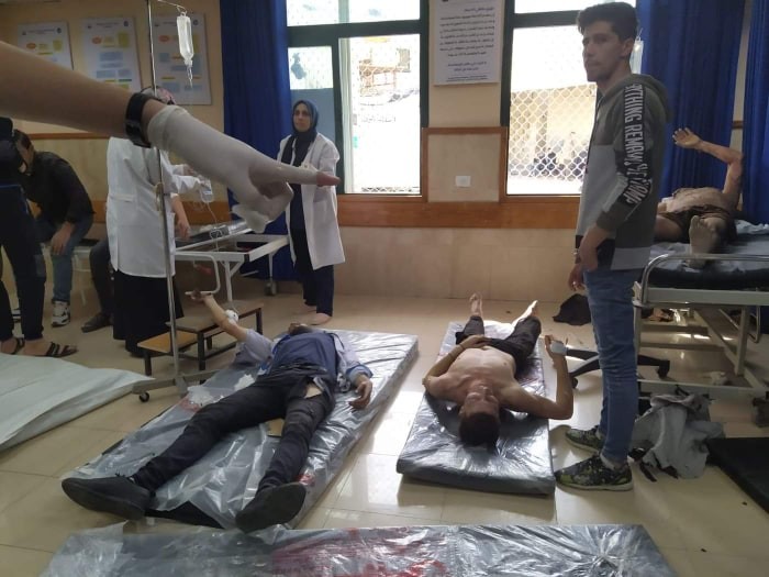 استشهاد مواطن متأثرًا بجراحه إثر حريق النصيرات وسط قطاع غزة