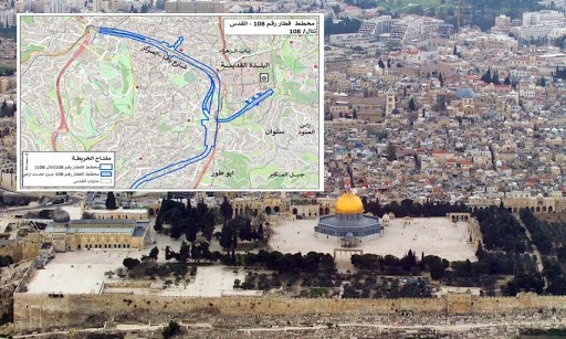 الكشف عن مخطط إسرائيلي لبناء نفق سكة حديد تحت القدس