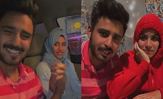 بالفيديو والصور: مقلب "مقزز" من أحد مشاهير "السعودية" في زوجته يثير جدلاً