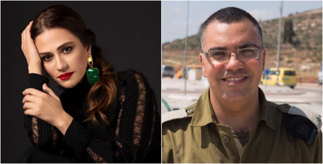 أدرعي يستفز الفنانة اللبنانية جوليا بطرس... ماذا قال؟