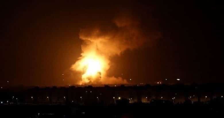 طائرات الاحتلال تشنّ غارات مكثفة على جبل المانع في الجولان السوري