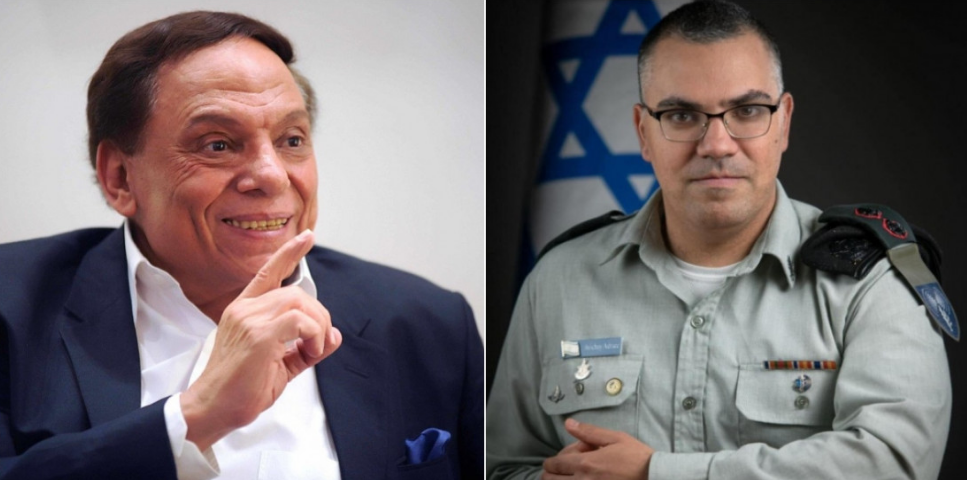 شاهدوا: أفيخاي أدرعي يهنئ الزعيم "عادل إمام" بعيد ميلاده ويشعل الغضب بنشر هذا الفيديو