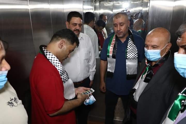 المكاتب الحركية الطبية بساحة غزة تعايد طواقم مستشفى الإندونيسي