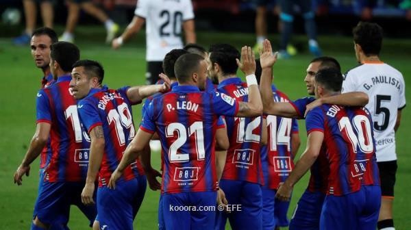 بالصور : ايبار ينعش اماله بالبقاء في الليجا بعد فوزه على فلنسيا