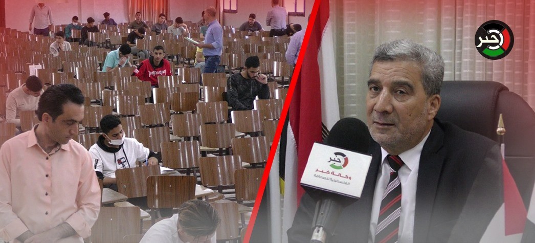 شاهد: عدسة "خبر" ترصد عقد امتحانات الثانوية العامة في المعاهد الأزهرية بغزّة