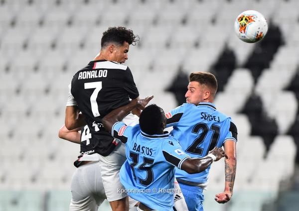 بالصور.. يوفنتوس يقهر لاتسيو بثنائية رونالدو