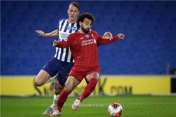 بالصور: إبداع صلاح يمنح ليفربول الانتصار على برايتون