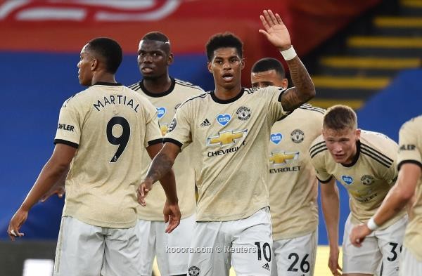 بالصور: مانشستر يونايتد يلهب المعركة الأوروبية بإسقاط بالاس