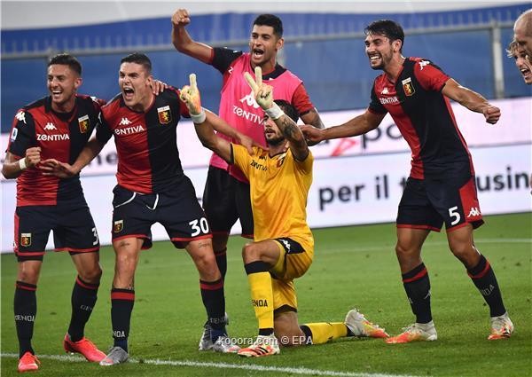 بالصور.. جنوى يتشبث بالبقاء وبريشيا يودع الكالتشيو