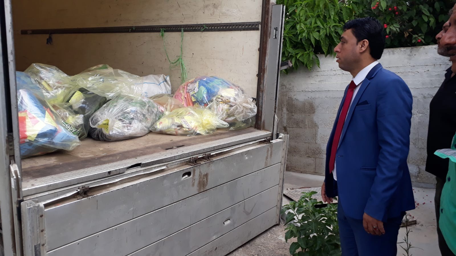 بالصور: الشرطة بغزة تتلف كمية من المواد مخدّرة