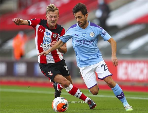 بالصور : مانشسترسيتي يلعب 80 دقيقة في ملعب الخصم و .. يهزم