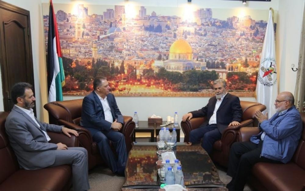 النخالة يلتقي السفير الفلسطيني في لبنان.. ماذا بحثا؟