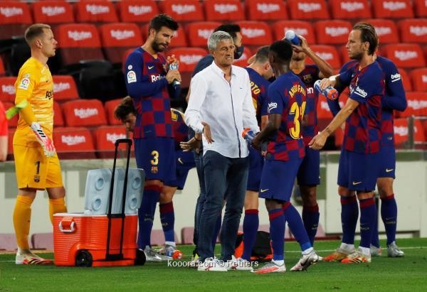 ظهور مرشح جديد لخلافة سيتين مدرب برشلونة