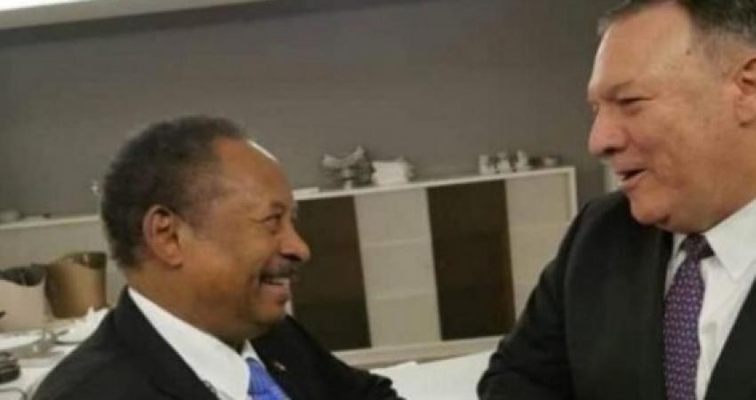 لأول مرة منذ 15 عامًا.. بومبيو يصل السودان مباشرة من "إسرائيل"