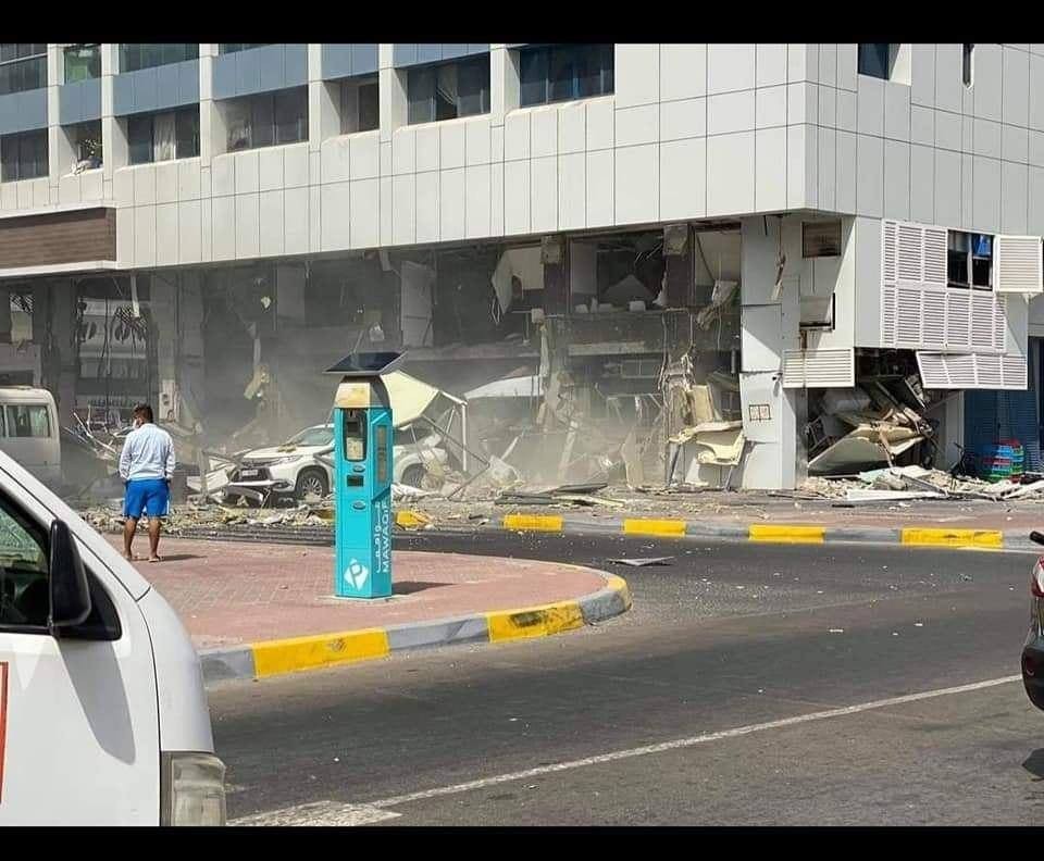 انفجار في أحد المطاعم بأبو ظبي