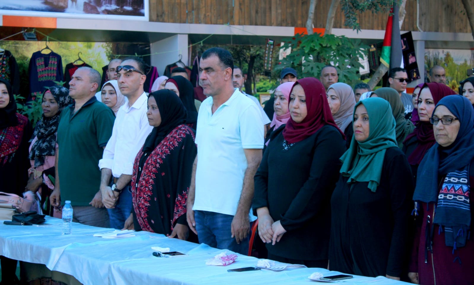 مجلس المرأة "ساحة غزة" ينظم معرضَا للتراث الفلسطيني