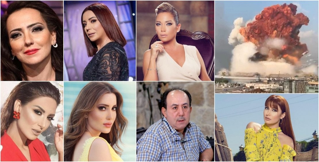 بالصور: هكذا تعاطف نجوم سوريا مع اللبنانيين بعد انفجار مرفأ بيروت