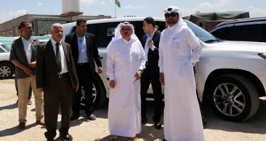 الإعلام العبري ينشر فيديو للحظة مغادرة العمادي قطاع غزة