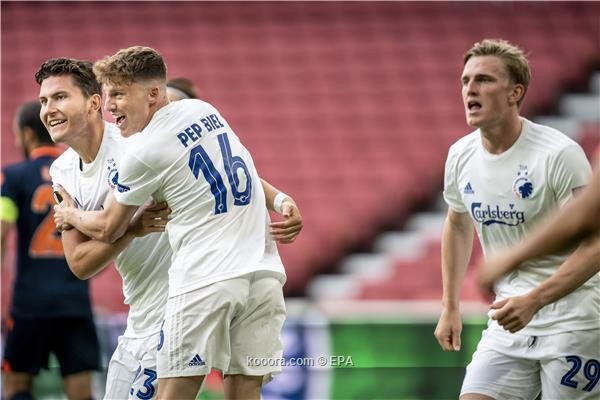 كوبنهاجن ينتزع بطاقة ربع نهائي الدوري الأوروبي