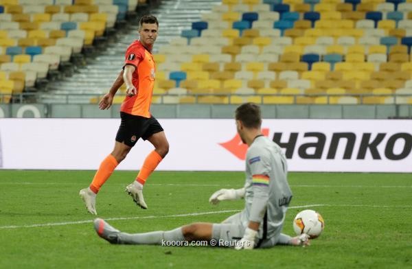 بالصور : شاختار الاوكراني ينتز بطاقة التاهل على حساب فولسيورج الالماني