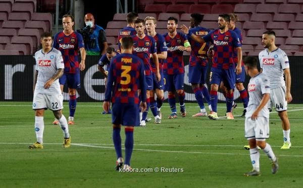 إنجاز قياسي لبرشلونة في دوري الأبطال