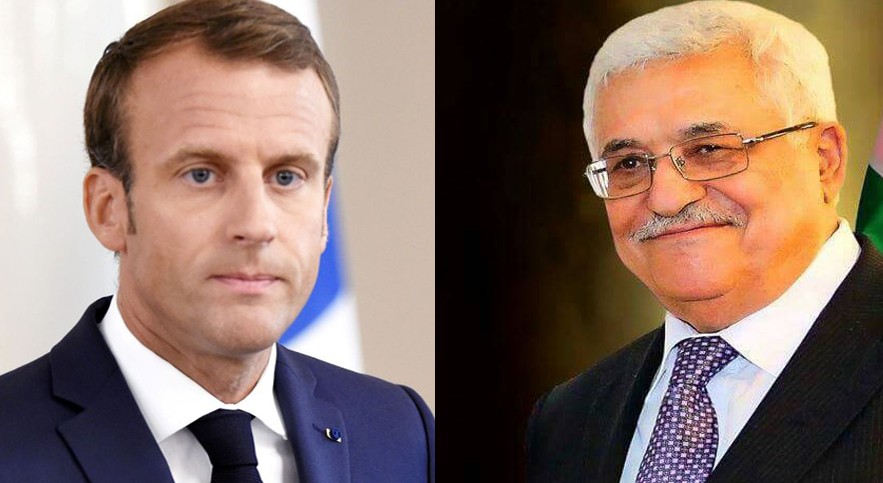 فحوى اتصال هاتفي بين الرئيس عباس ونظيره الفرنسي