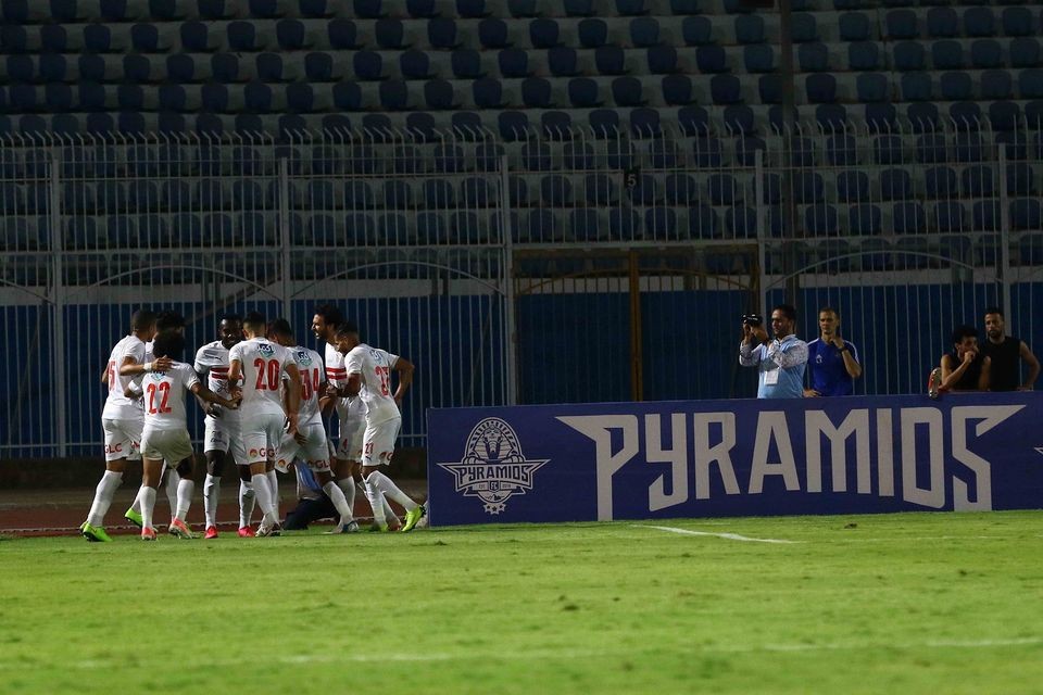 بالصور : الزمالك يقهر بيراميتز وينفرد بالوصافة