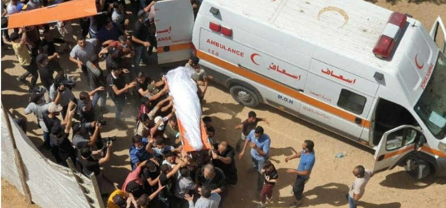 جماهير غفيرة تُشيّع جثمان الشهيدة "رحاب الحروب" في بيت لحم
