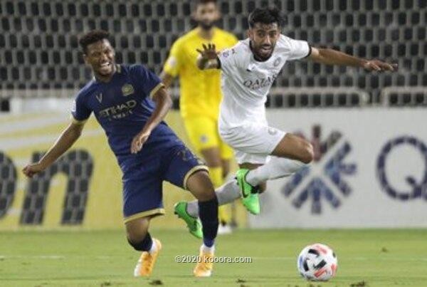 بالصور : السد القطري يتعادل مع النصر السعودي في الوقت القاتل