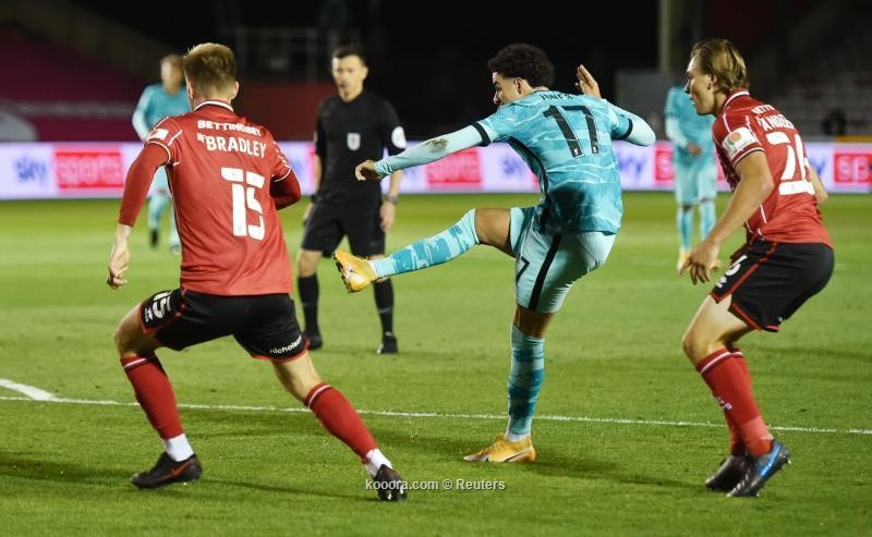 بالصور : ليفربول بالبدلاء يكتسح  مضيفه لينكولن سيتي يسباعية