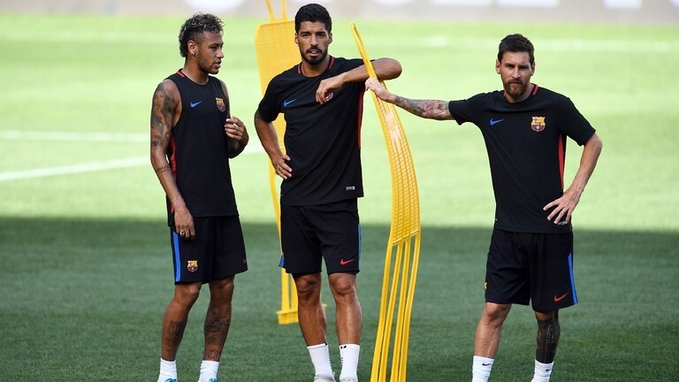 نيمار يتولي مسؤولية إقناع سواريز بالانضمام لباريس سان جيرمان