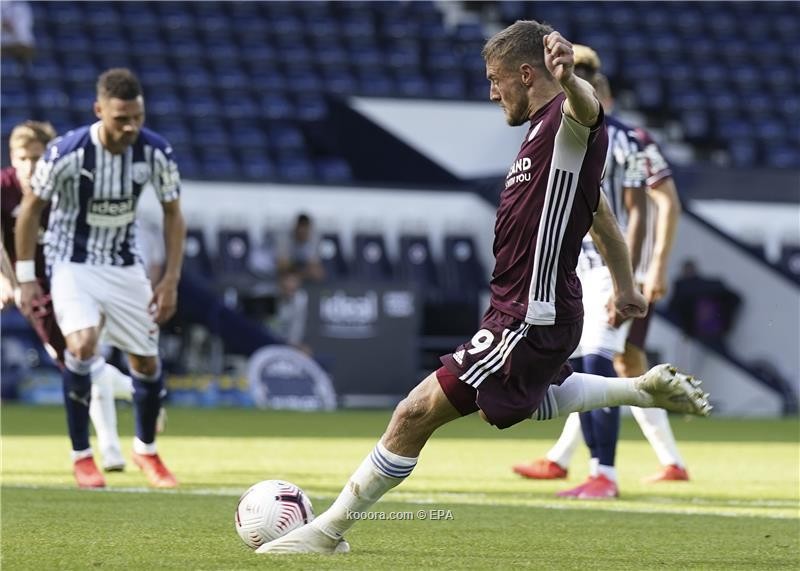 بالصور : ليستر سيتي يسحق مضيفه ويست بروميش بثلاثية نظيفة