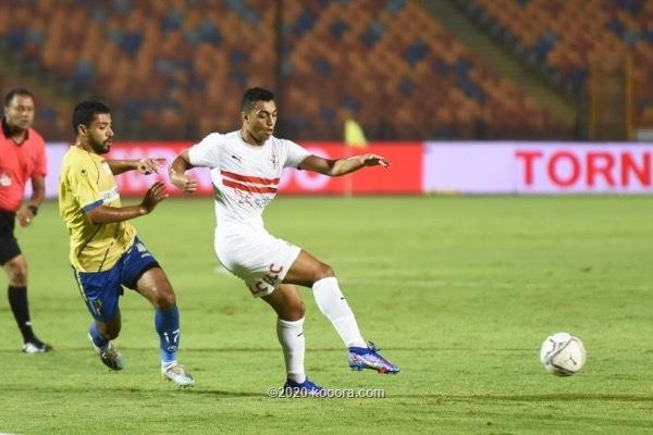بالصور : الزمالك يعبر طنطا بثلاثية في مباراة مثيرة