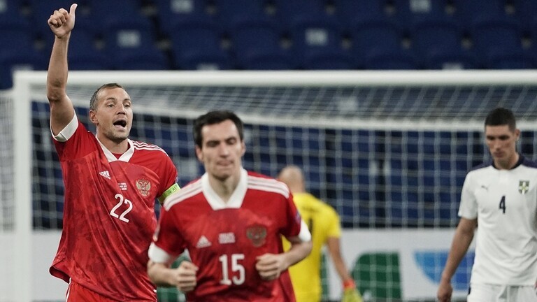 روسيا تستهل رحلتها في دوري أمم أوروبا بفوز مستحق على صربيا