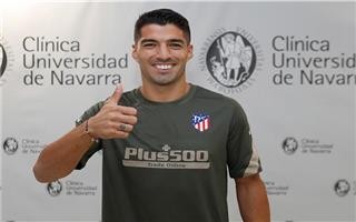 بالصور: سواريز يخوض مرانه الأول تحت قيادة سيميوني