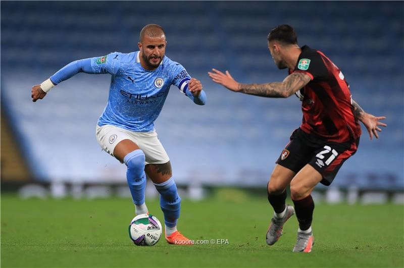 بالصور: مانشستر سيتي يقهر بورنموث بصعوبة