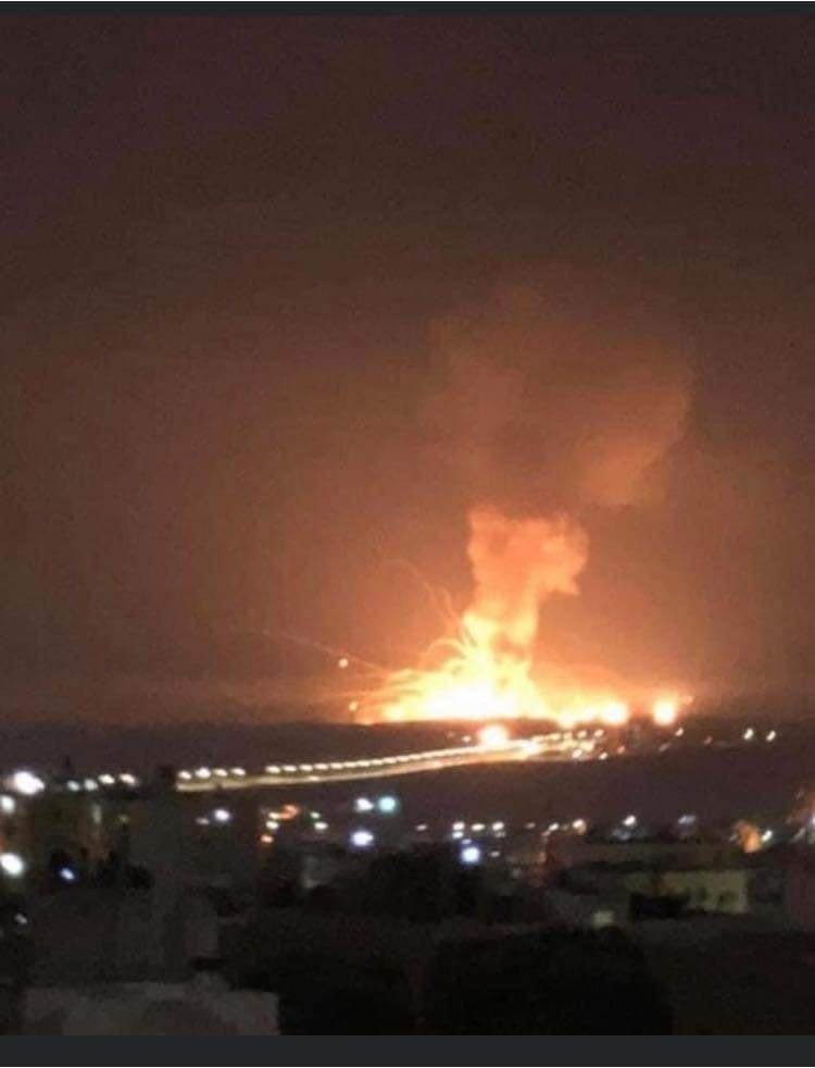 انفجار في مستودع ذخائر بالأردن