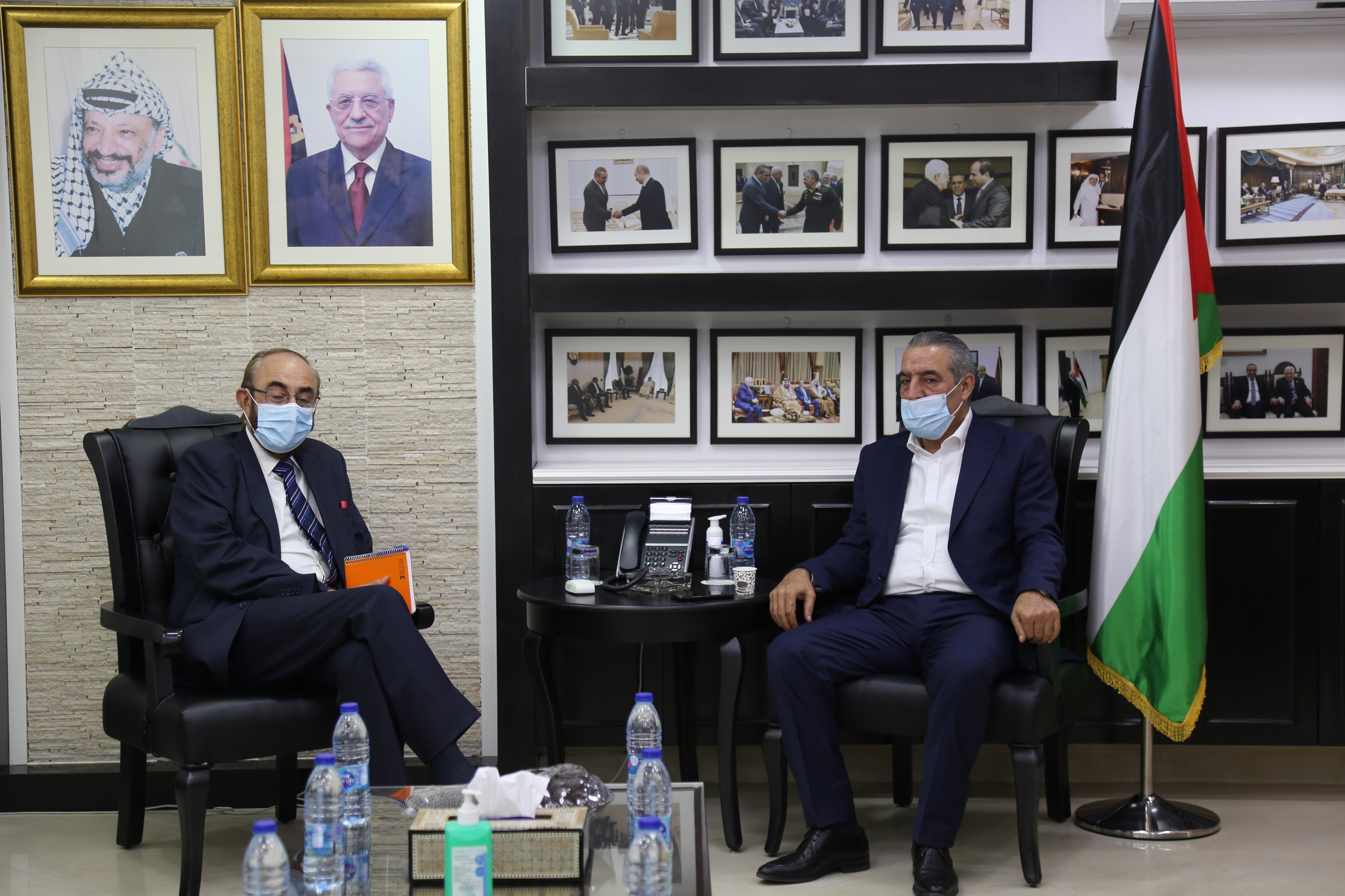 الشيخ يلتقي القنصل الإسباني برام الله