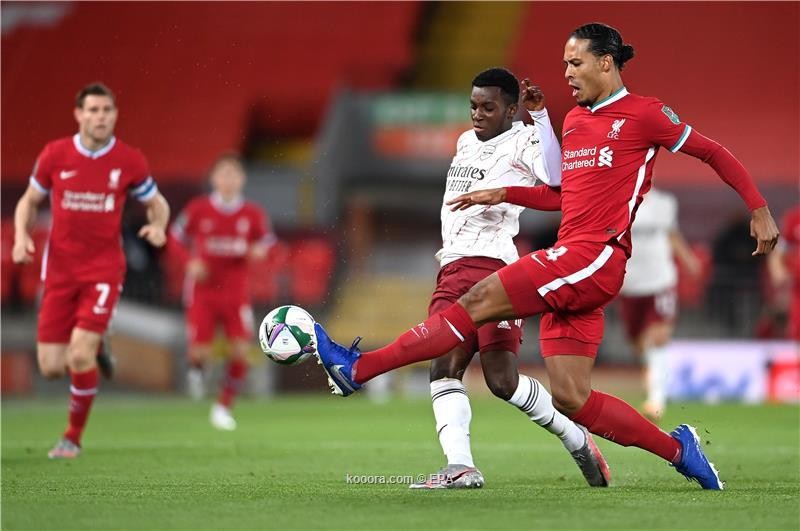 بالصور: آرسنال يُقصي ليفربول من كأس الرابطة