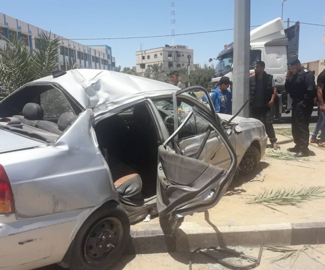 وقوع 3 حوادث سير في قطاع غزة خلال الـ 24 ساعة الماضية