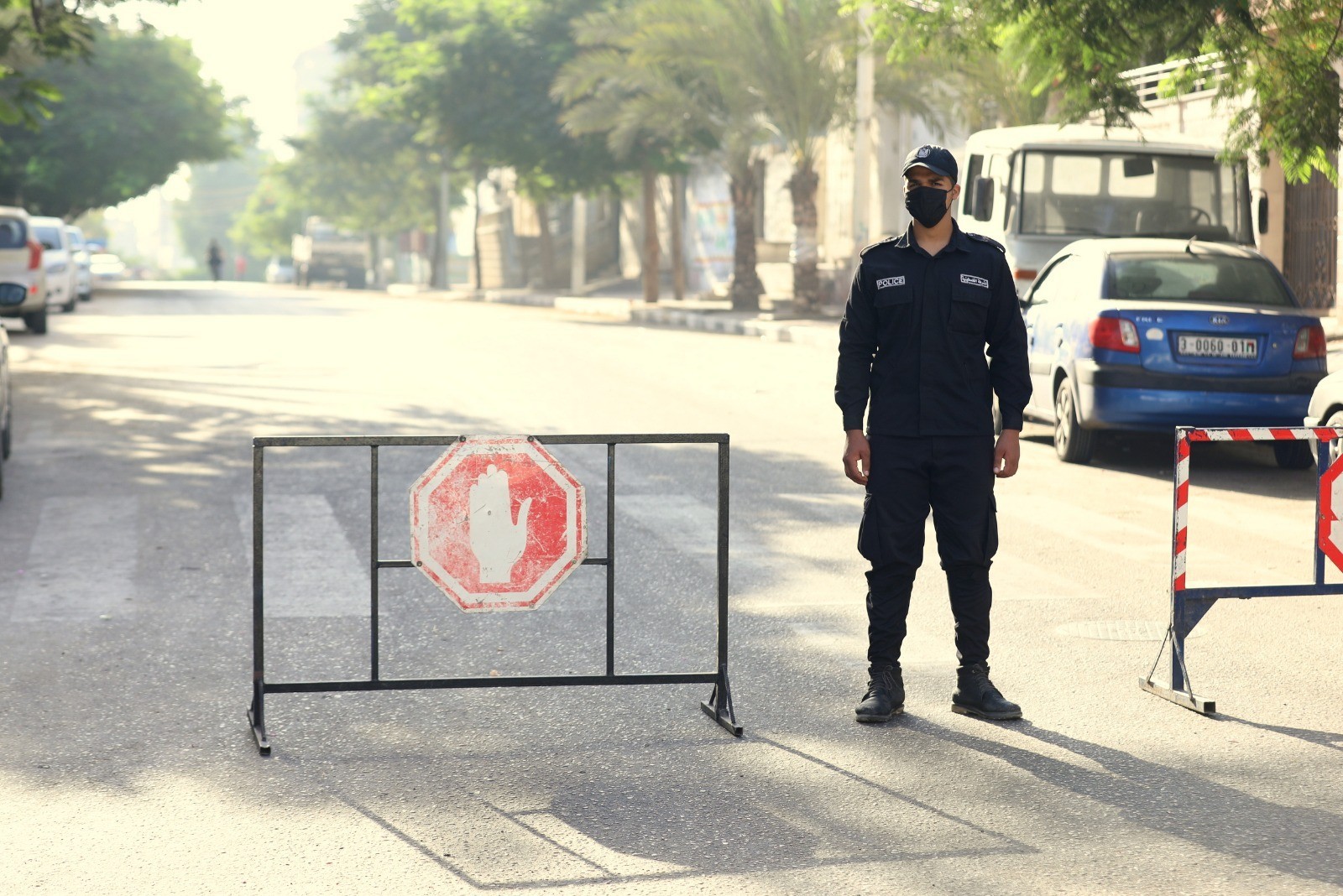 تشديد الإغلاق على بعض مناطق قطاع غزة لمواجهة فيروس "كورونا"