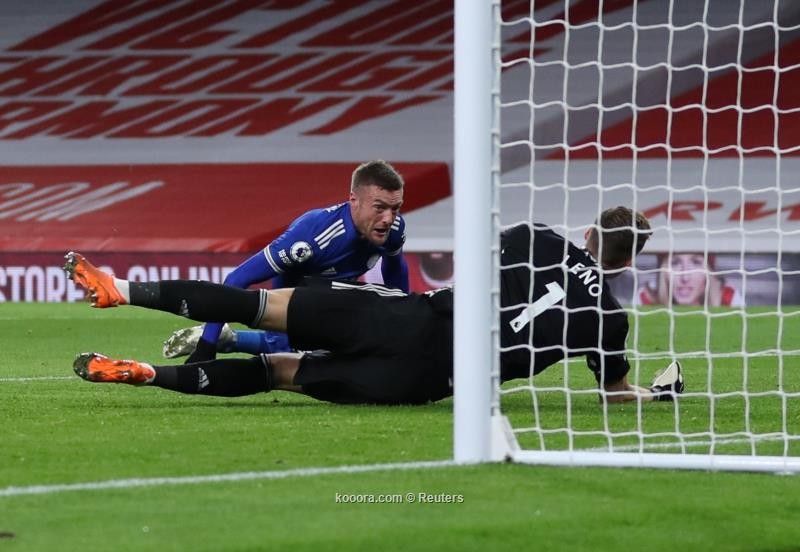 بالصور.. فاردي يقود ليستر للفوز على آرسنال بعقر داره