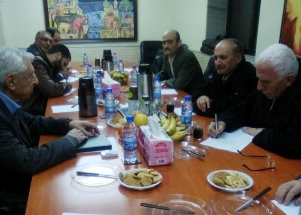 وفدا "فتح والديمقراطية" يناقشا قضايا في دمشق تمهيدًا للحوار الشامل