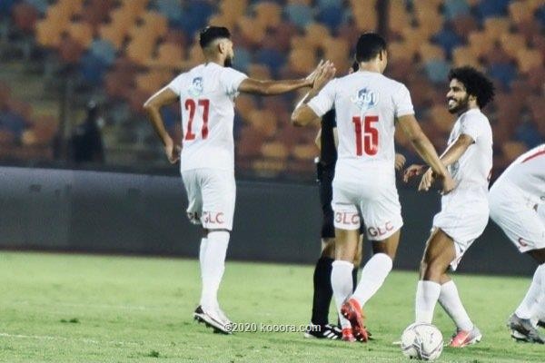 بالصور.. الزمالك يقهر الإسماعيلي ويضمن وصافة الدوري المصري