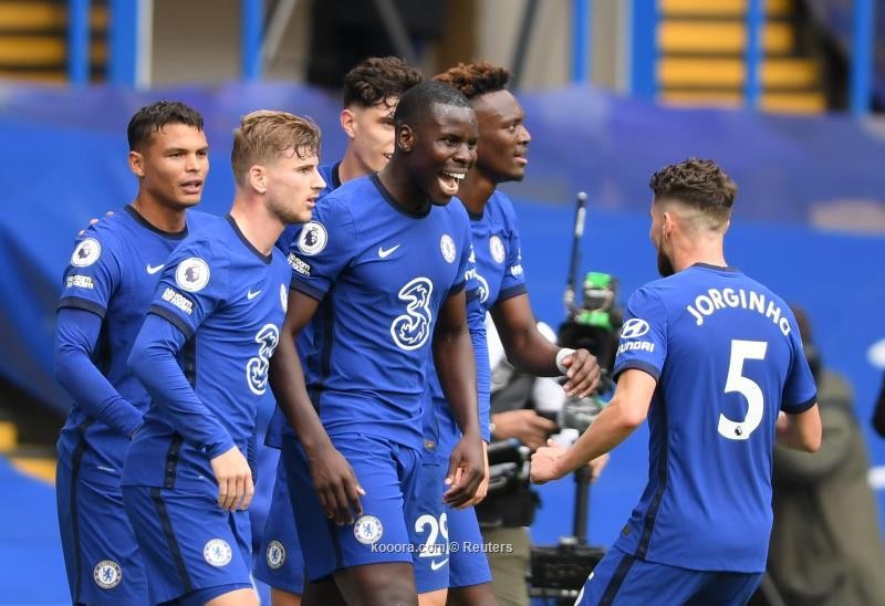 بالصور : تشيلسي يسحق كريستال بالاس برباعية نظيفة