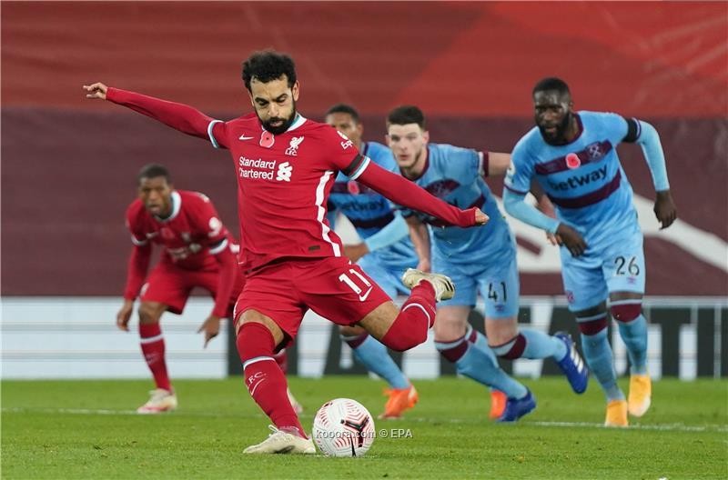 بالصور : صلاح يقود ليفربول للفوز على وستهام
