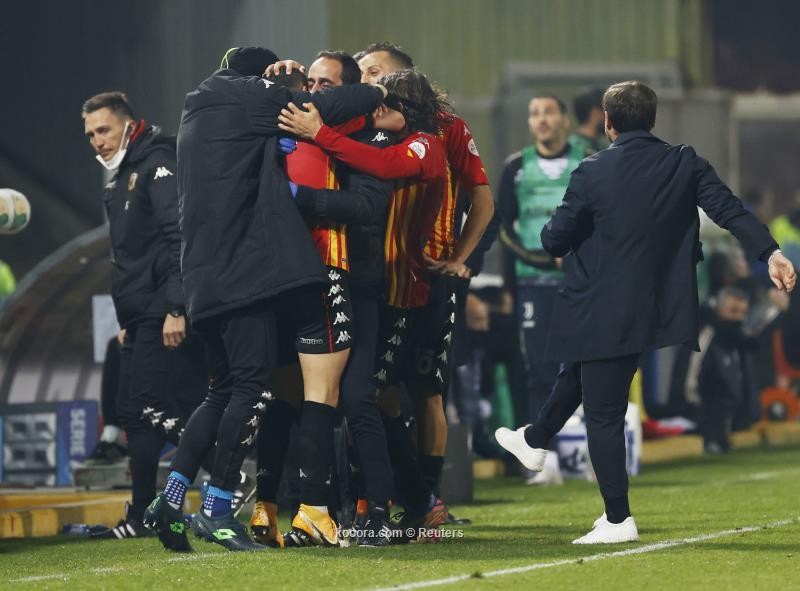 بالصور : يوفنتوس يفشل في عبور بينفينتو،ويكتفي بالتعادل